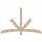 Ekena Millwork Alberta Smooth Timber Gable Bracket, Douglas Fir, 84"W x 53"H x 1 1/2"D x 5 1/2"F, 15/12 Pitch GBW084X53X0206ALB00SDF - alternate 1
